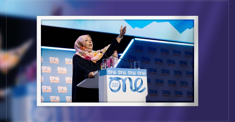 Tawakkol Karman Urges Moral Leadership and Global Justice at One Young World 2025 Summit in Munich